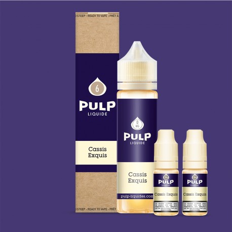 E-Liquido Cassis Exquis - Pulp | 10 ml, 60 ml con nicotina | 30/70