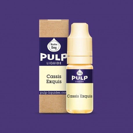 E-Liquide Cassis Exquis - Pulp | 10 ml, 60 ml avec nicotine | 30/70