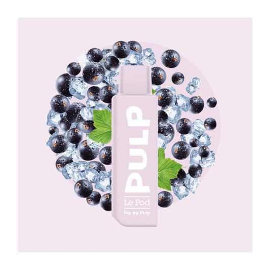 Frosted Blackcurrant - Le Pod flip by Pulp - Cartouches