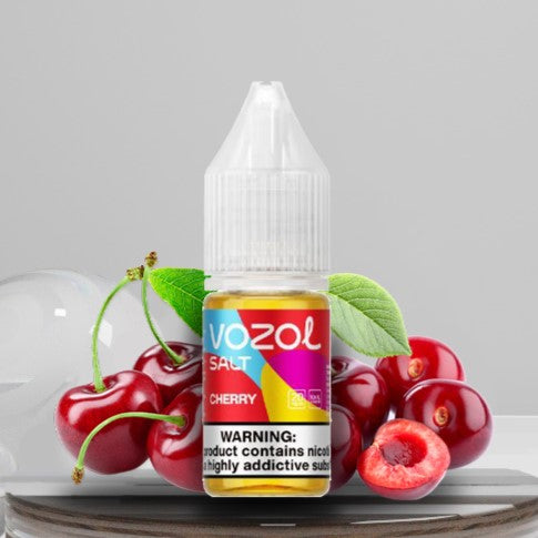 Cherry 10ml Nic Salts| 20mg | 50/50 E-Liquid | Vozol