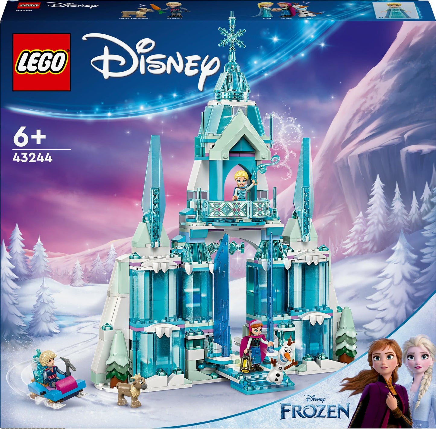 Elsa's Winter Palace Lego Disney Princess, 630 pieces, ages 6 and up