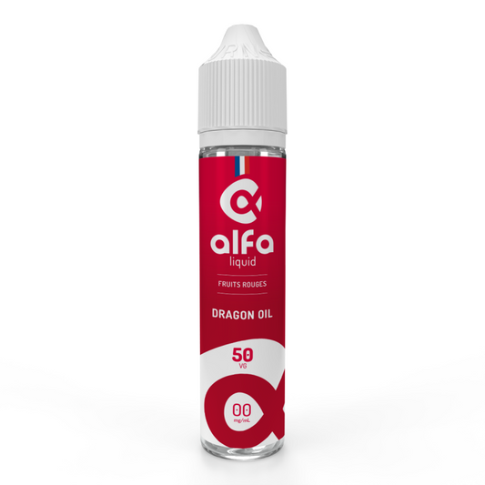 E-Liquid Dragon Oil - Alfaliquid | Rote Früchte | 10ml, 50ml in 70ml | 50/50