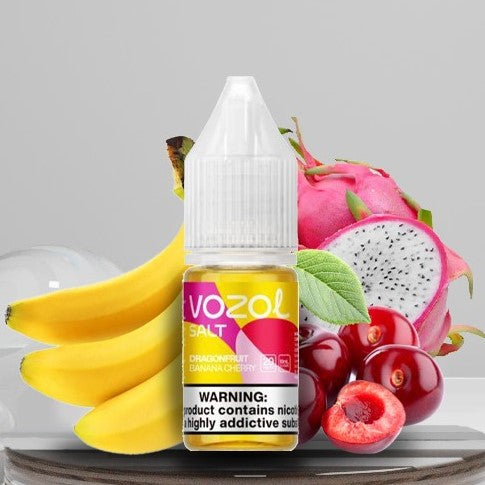 Dragonfruit Banana Cherry 10ml Sali di nicotina| 20mg | 50/50 Liquido | Vozol