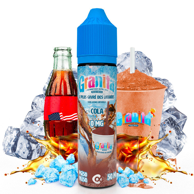 E-Liquide Cola - Granita by Alfaliquid | 50 ml "Shortfill 60 ml" | 50/50