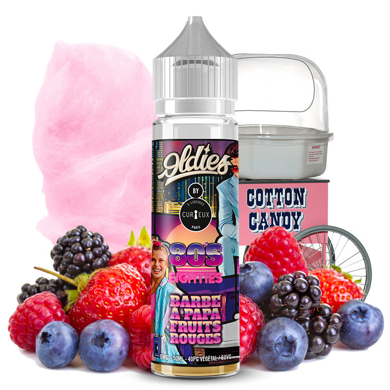 E-Liquid Eighties - 80'S - Édition Oldies by Curieux | 50ml "Shortfill 70ml" | 60/40