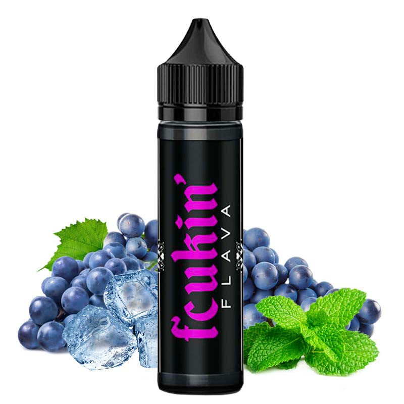 Liquido Freezy Grapes - Shortfill Format - Fcukin' Flava | 50ML | 70/30