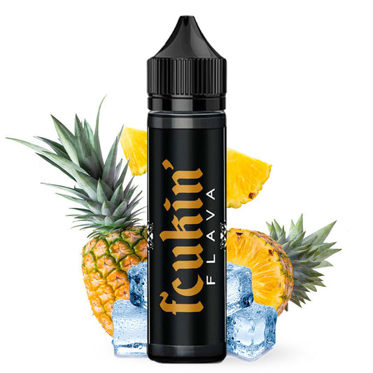 Liquido Freezy Pineapple - Shortfill Format - Fcukin' Flava | 50ML | 70/30