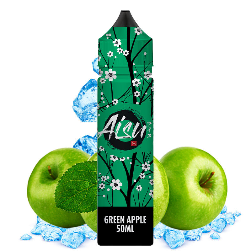 E-Liquido Green Apple - Shortfill Format - Aisu by Zap! Juice (Mela verde) | 50ml | 70/30