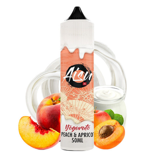 E-Liquid Peach & Apricot - Shortfill Format - Aisu Yoguruto by Zap! Juice (Pfirsich-Aprikose) | 50 ml | 70/30