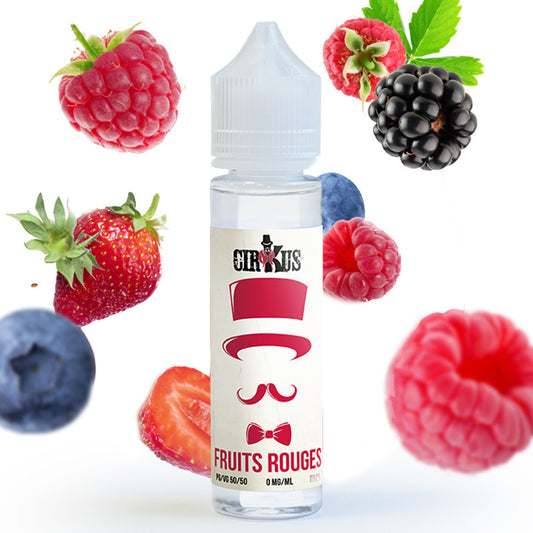 E-Liquid Fruits Rouges - Shortfill Format - Cirkus Authentic - VDLV | 50ml | 50/50 (Rote Früchte)