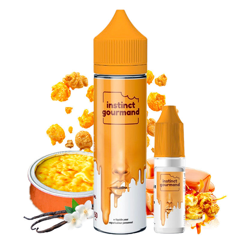 E-Liquid Vanilla & Popcorn - Instinct Gourmand by Alfaliquid | 10ml, 60ml with nicotine | 50/50