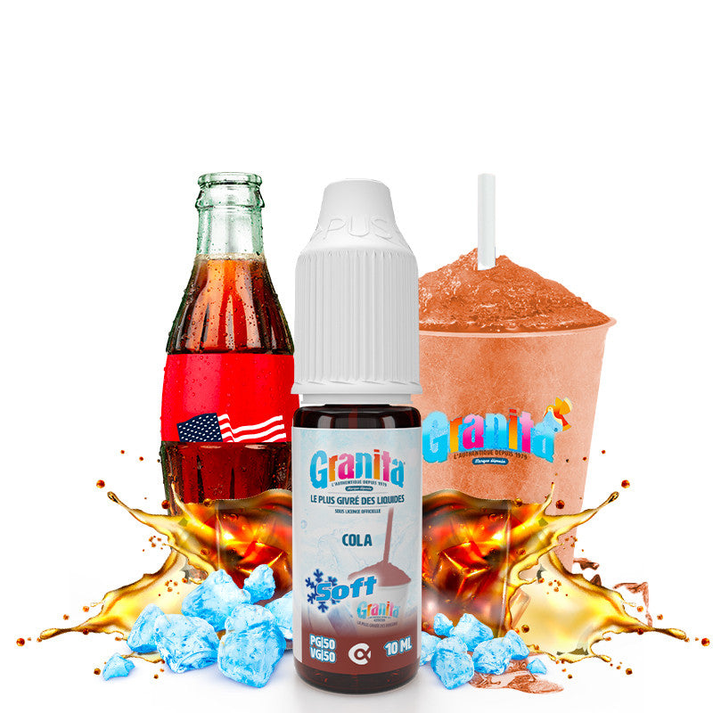 E-Liquido Cola - Granita Soft by Alfaliquid | 50 ml "Shortfill 60 ml" | 50/50
