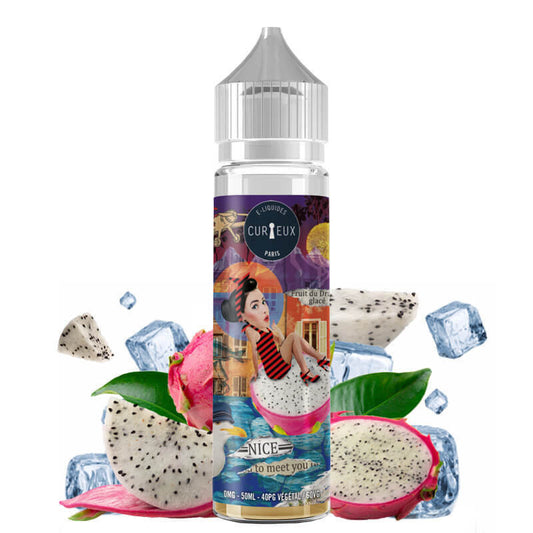 E-Liquide Nice To Meet You - Edition Hexagone by Curieux | 50ml "Shortfill 70ml" | 60/40