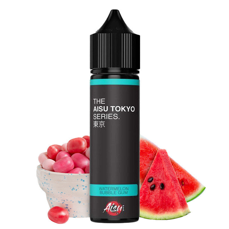 E-Liquide Watermelon Bubblegum - Aisu Tokyo Series by Zap! Juice (Pastèque Bubblegum) | 50 ml | 70/30