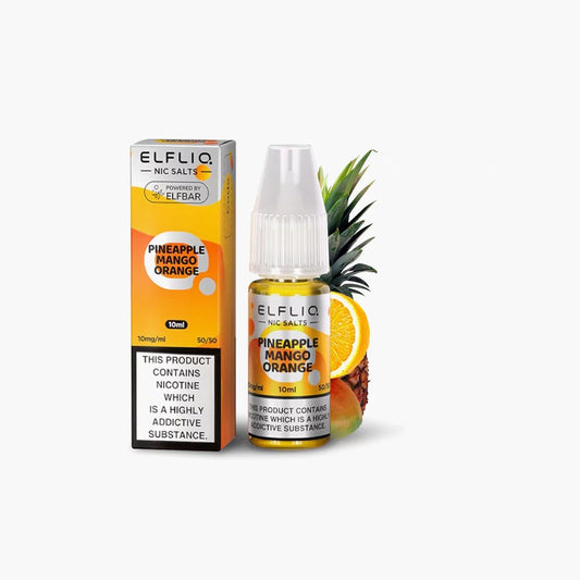 Elf Bar - ElfLiq Pineapple Mango Orange E-Liquide | 50/50 (Ananas Mangue Orange)