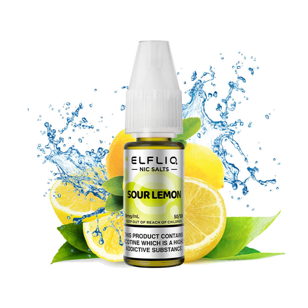 Elf Bar - ElfLiq Sour Lemon E-Liquid | 50/50 | 20mg |