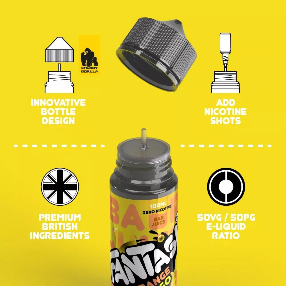 Orange x Mango 50/50 E-Liquid | Fantasi Bar Juice