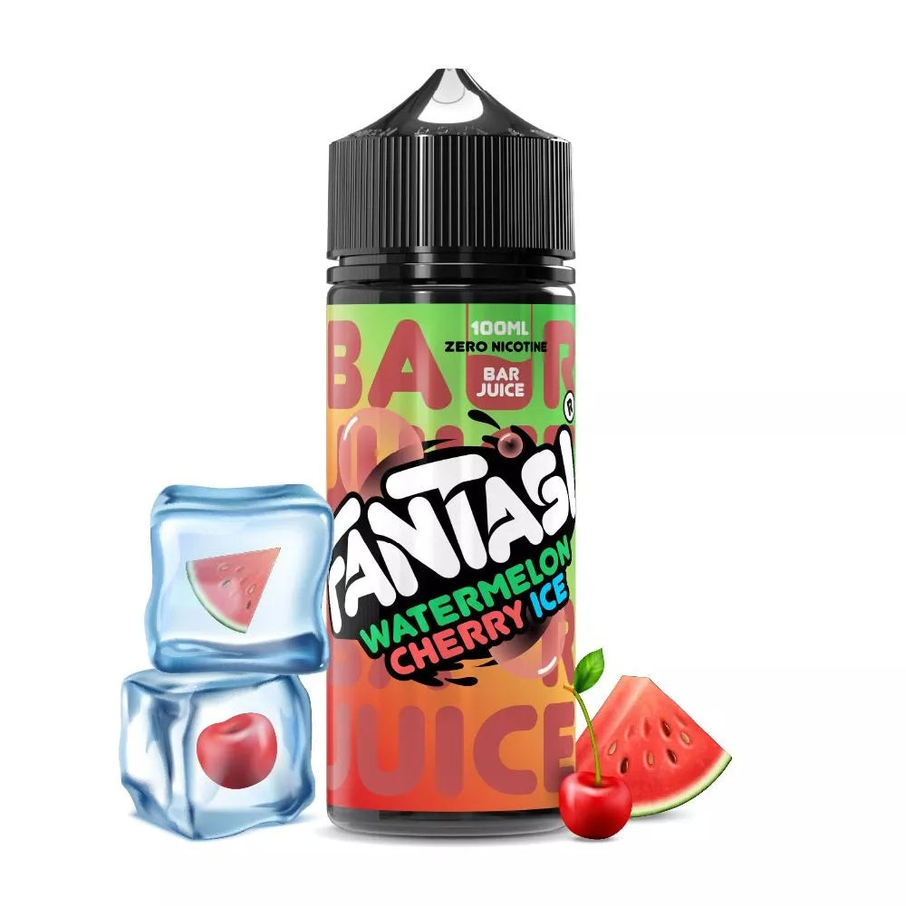 Watermelon Cherry Ice 50/50 E-Liquid | Fantasi Bar Juice