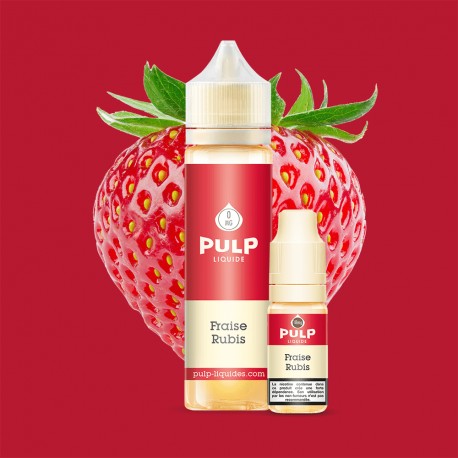 E-Liquid Ruby Strawberry - Pulp | 10 ml, 60 ml with nicotine | 30/70