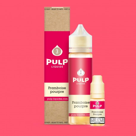 E-Liquid Framboise Pourpre - Pulp | 10 ml, 60 ml mit Nikotin | 30/70