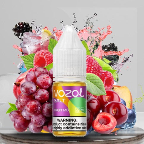 Fruit Mix 10ml Sali di nicotina| 20mg | 50/50 Liquido | Vozol