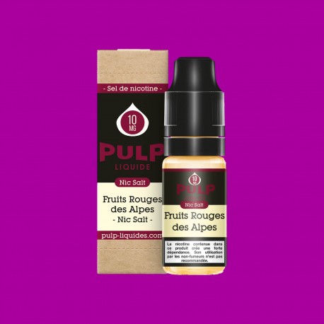 E-Liquid Fruits Rouges des Alpes - Pulp | 10 ml, 60 ml mit Nikotin | 30/70