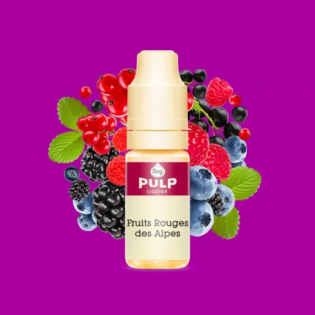 E-Liquid Fruits Rouges des Alpes - Pulp | 10 ml, 60 ml with nicotine | 30/70