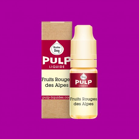 E-Liquid Fruits Rouges des Alpes - Pulp | 10 ml, 60 ml with nicotine | 30/70