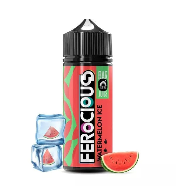 Watermelon Ice 50/50 | Ferocious E-Liquid Bar Juice