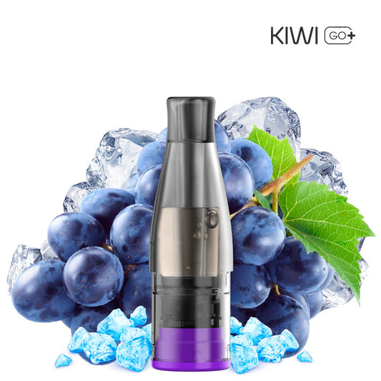 Kiwi GO PLUS cartridges - Grape Ice - Kiwi Vapor | Pack x2