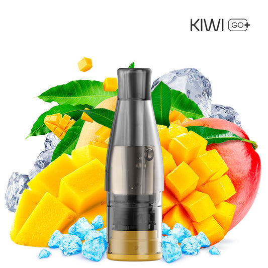 Pod-Kartuschen Kiwi GO PLUS - Mango Ice - Kiwi Vapor | 2er Pack