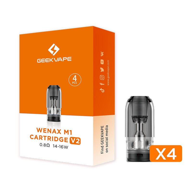 Wenax M1 V2 cartridges - Geek Vape | Pack x4