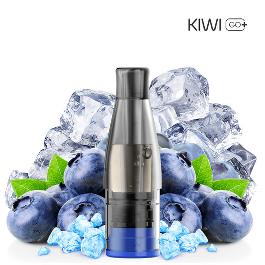 Cartucce Kiwi GO PLUS - Blueberry Ice - Kiwi Vapor | Confezione x2