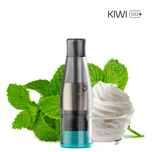 Cartucce Kiwi GO PLUS - Crema alla menta - Kiwi Vapor | Confezione x2