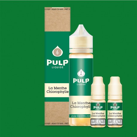 E-Liquid La Menthe Chlorophylle - Pulp | 60 ml with nicotine | 30/70