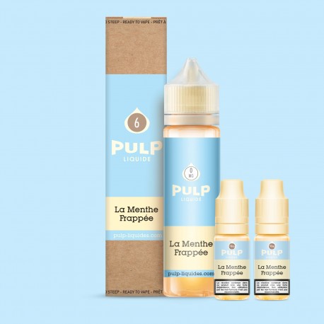 E-Liquide La Menthe Frappée - Pulp | 60 ml avec nicotine | 30/70