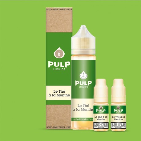 E-Liquide Le Thé à la Menthe - Pulp | 60 ml avec nicotine | 30/70