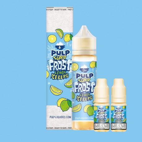 E-Liquid Lemon Iceberg - Super Frost - Pulp | 60 ml avec nicotine | 60/40