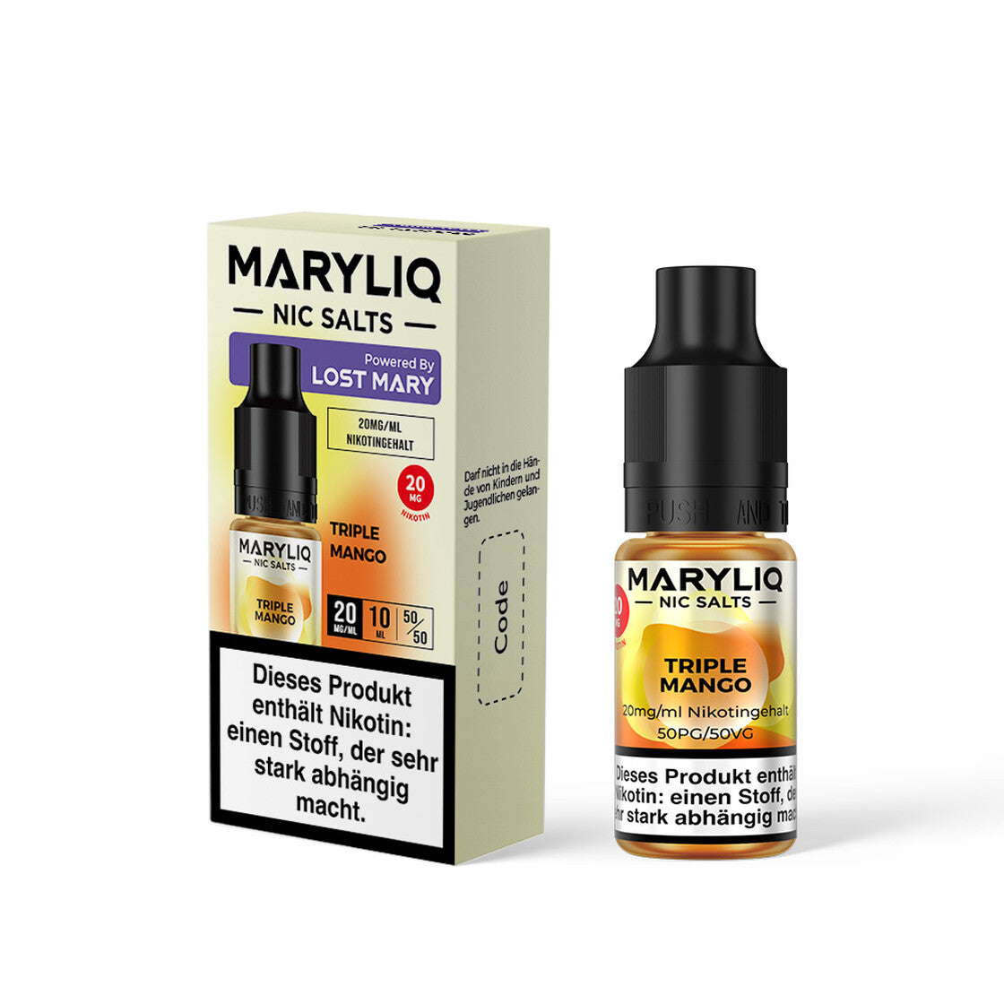 Lost Mary Maryliq Triple Mango Liquide | 50/50