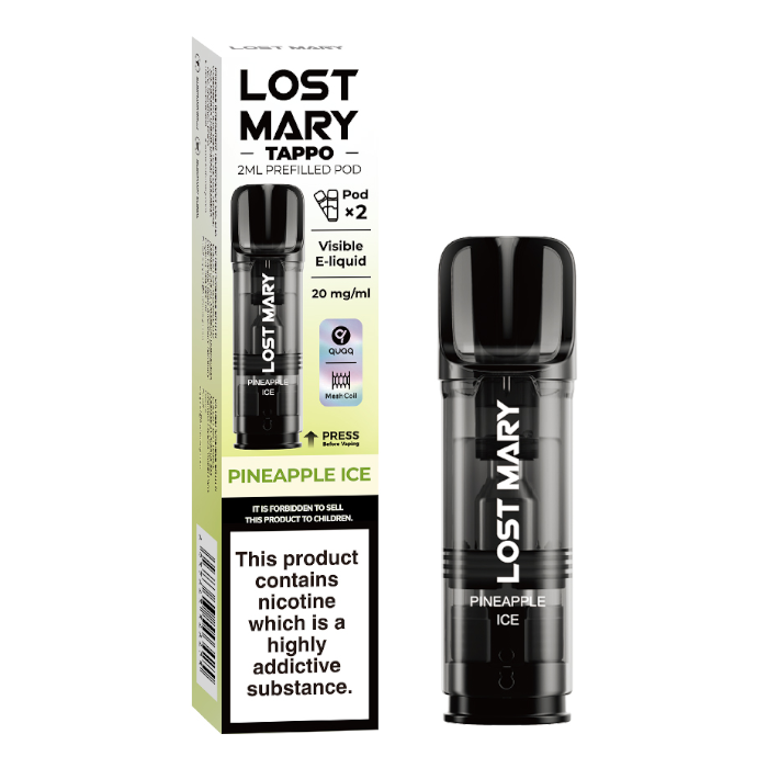 Lost Mary Tappo - Pineapple Ice - Prefilled Replacement Cartridge