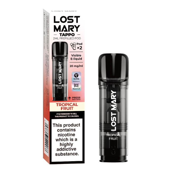 Lost Mary Tappo - Tropical Fruit - Prefilled Replacement Cartridge