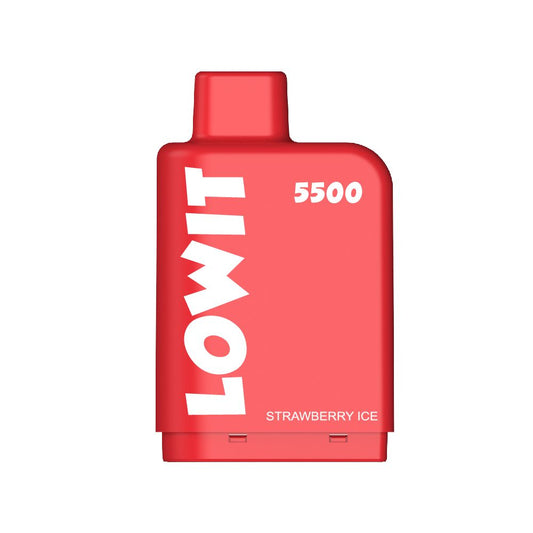 Strawberry ICE Elfbar LOWIT Cartridge 5500 20mg