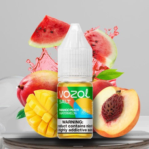 Peach Mango Watermelon 10ml Sali di nicotina| 20mg | 50/50 Liquido | Vozol