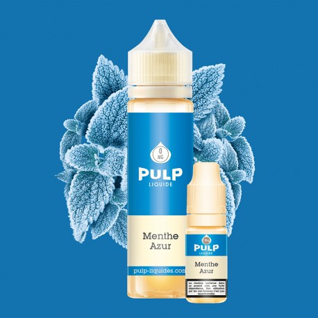 E-Liquid Menthe Azur - Pulp | 60 ml with nicotine | 30/70