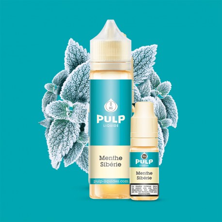 E-Liquide Menthe Sibérie - Pulp | 60 ml avec nicotine | 30/70