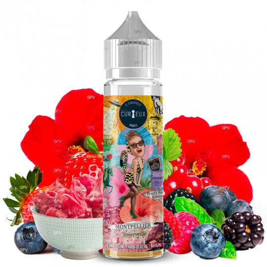 E-Liquid Montpellier Emerveille - Edition Hexagone by Curieux | 50ml "Shortfill 70ml" | 60/40