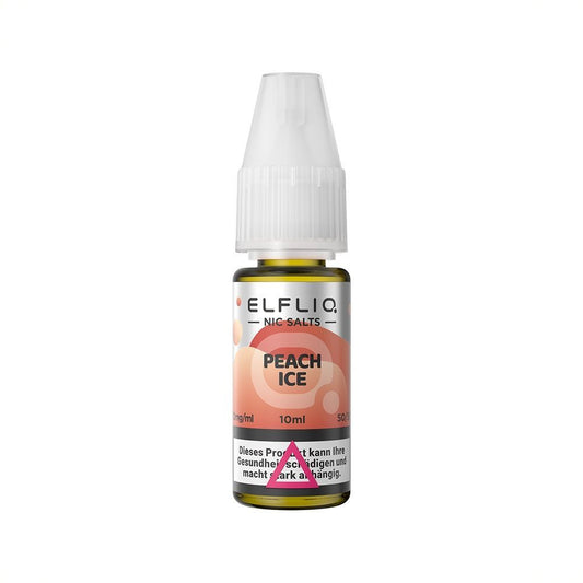 Elf Bar - ElfLiq Peach ICE Liquido (Gelato alla pesca) | 50/50