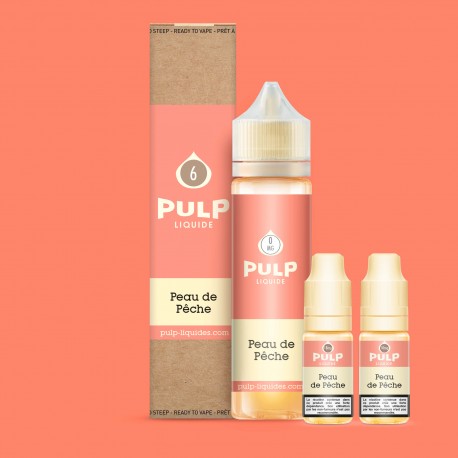 E-Liquid Peau de pêche - Pulp | 60 ml with nicotine | 30/70