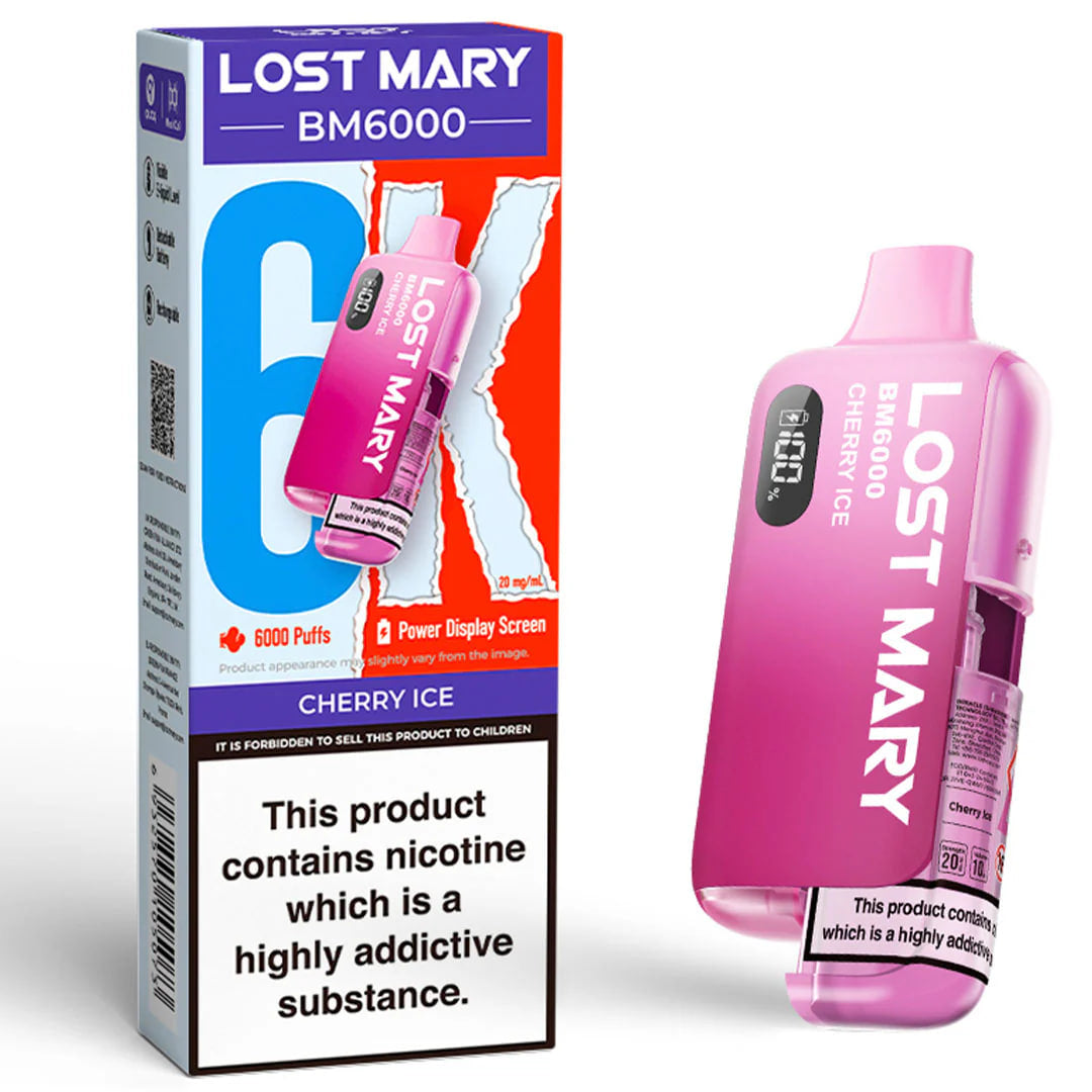 Lost Mary BM6000 - Cherry Ice