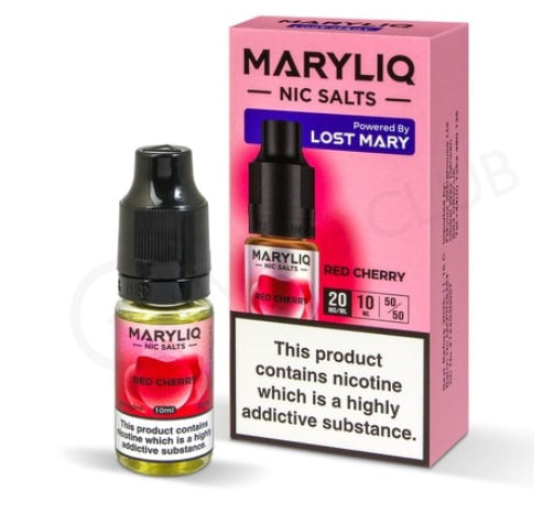 Lost Mary Maryliq Red Cherry E-Liquid | 50/50